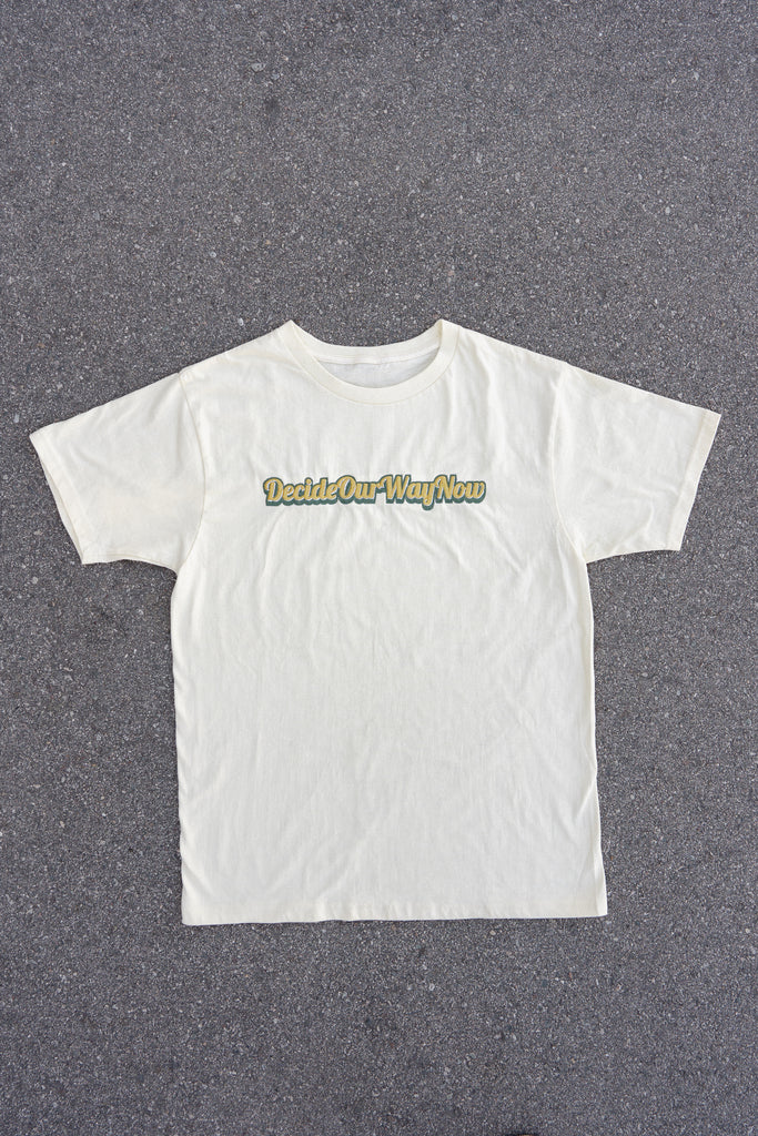 Cream Embroidered T-Shirt